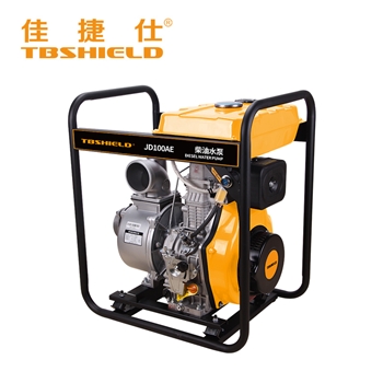 JD100AE 柴油水泵机组4寸 （电启动）